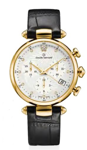 Годинник жіночий CLAUDE BERNARD 10215 37J APD2 класичний, білий та гарантією 24 місяці