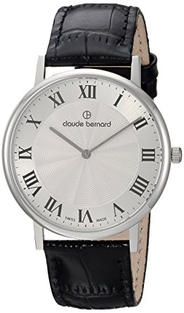Мужские часы CLAUDE BERNARD 20214 3 AR классические, круглые, белые и гарантией 24 месяца