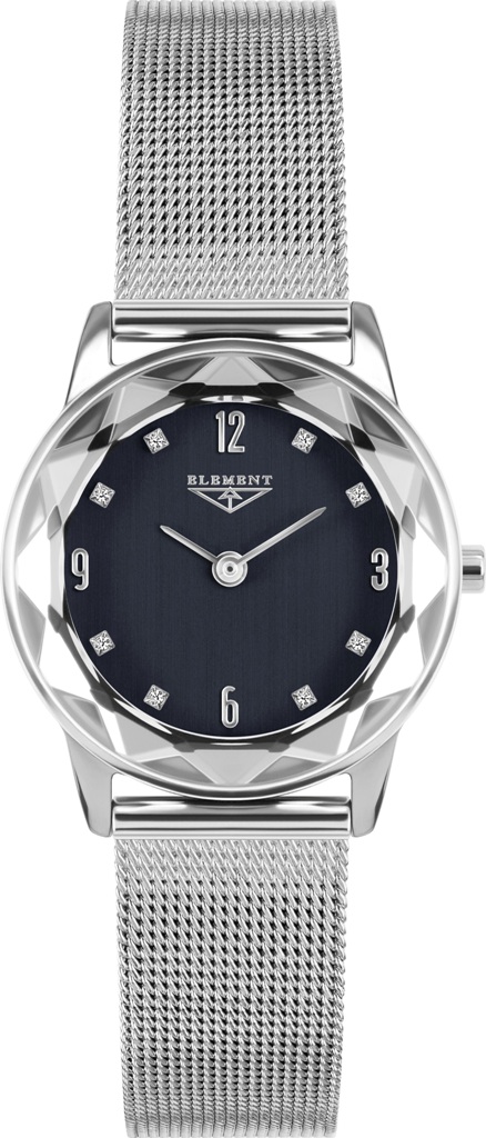 Женские часы 33 Element 331609 классические, синий и гарантией 33 месяца