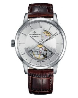 Годинник чоловічий CLAUDE BERNARD 85017 3 AIN2 класичний, круглий, металлик та гарантією 24 місяці