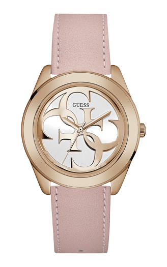 Годинник жіночий GUESS W0895L6 fashion, круглий, золото з камінням та гарантією 24 місяці