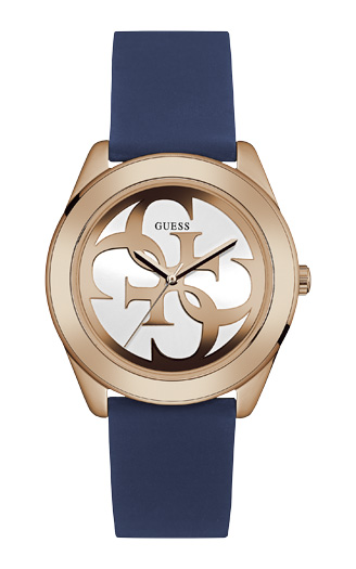 Женские часы GUESS W0911L6 fashion, круглые, белые и гарантией 24 месяца