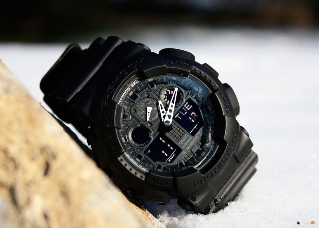 CASIO G-SHOCK GA-100-1A1ER