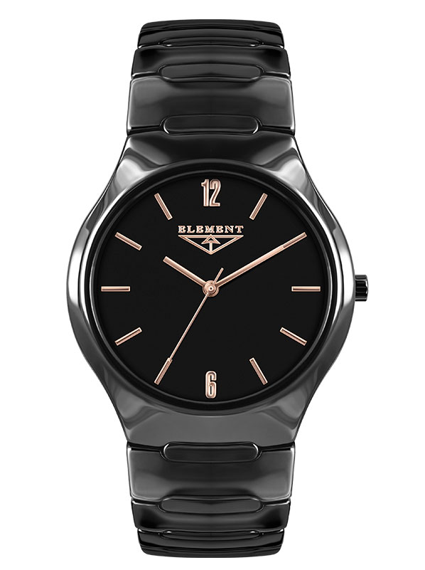 Мужские часы 33 Element 331427C спортивные, черные и гарантией 33 месяца