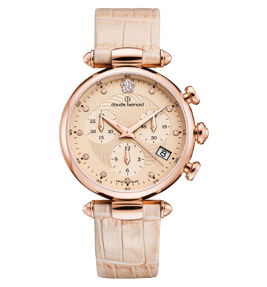 Годинник жіночий CLAUDE BERNARD 10215 37R BEIR2 класичний, бежевий та гарантією 24 місяці