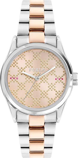 Годинник жіночий FURLA R4253101520 класичний, круглий, золото та гарантією 24 місяці