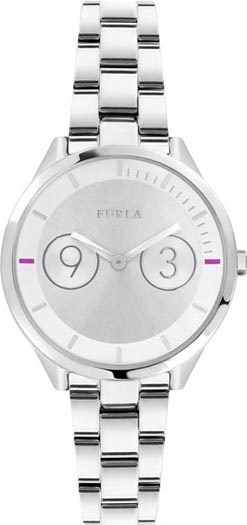 Годинник жіночий FURLA R4253102509 класичний, круглий, сірий та гарантією 24 місяці