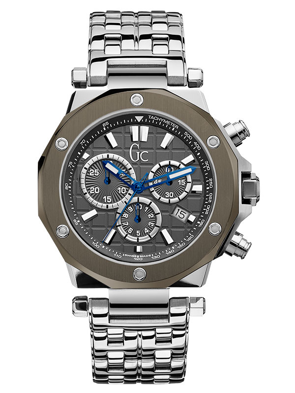 Годинник чоловічий GC X72009G5S спортивний, сірий та гарантією 24 місяці