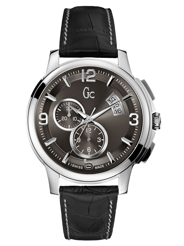 Годинник чоловічий GC X83004G5S спортивний, сірий та гарантією 24 місяці