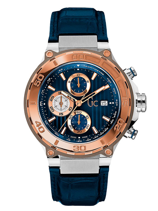 Годинник чоловічий GC X56011G7S fashion, синій та гарантією 24 місяці