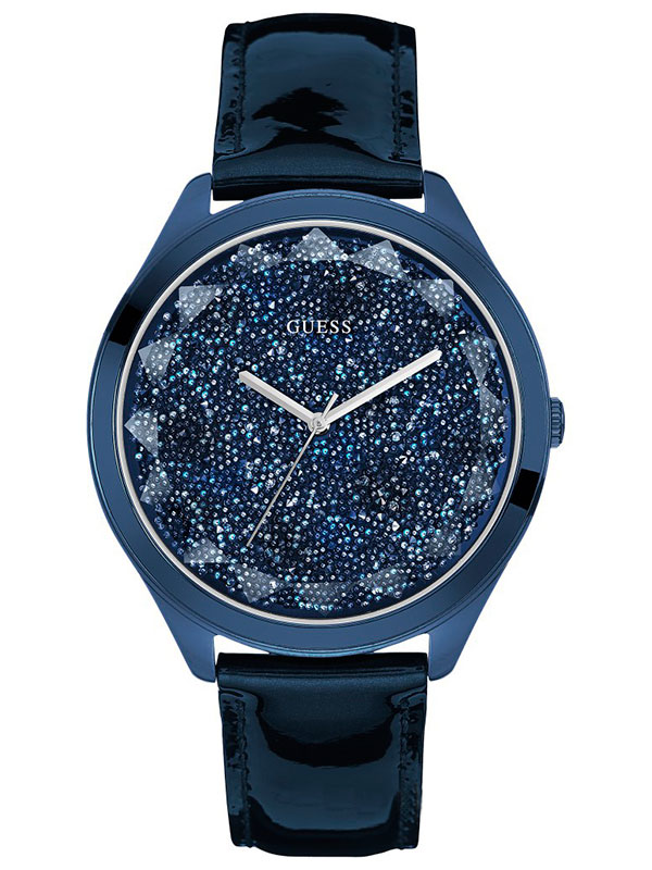 Годинник жіночий GUESS W0652L2 fashion, круглий, синій та гарантією 24 місяці