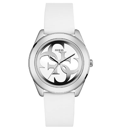 Годинник жіночий GUESS W0911L1 fashion, круглий, білий та гарантією 24 місяці