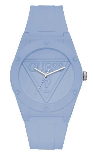 Годинник жіночий GUESS W0979L6 спортивний, круглий, блакитний та гарантією 24 місяці