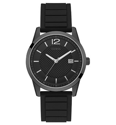 Годинник чоловічий GUESS W0991G3 класичний, круглий, чорний та гарантією 24 місяці