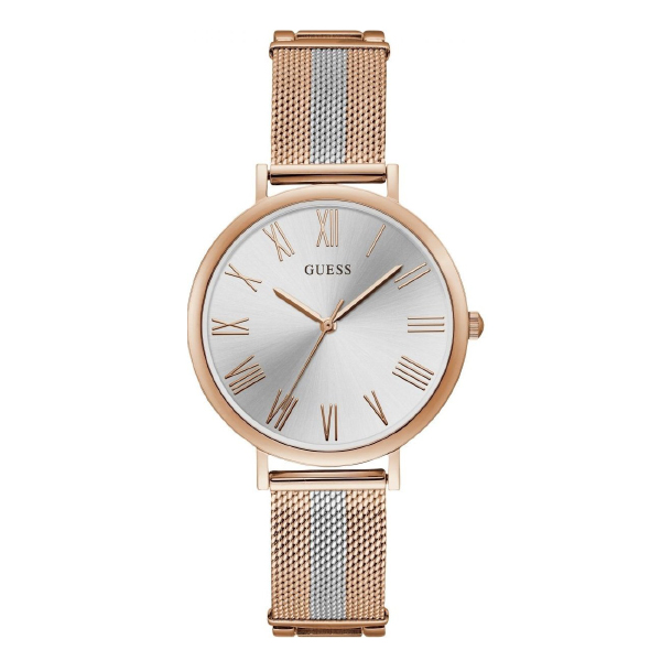 Годинник жіночий GUESS W1155L4 класичний, круглий, металлик та гарантією 24 місяці