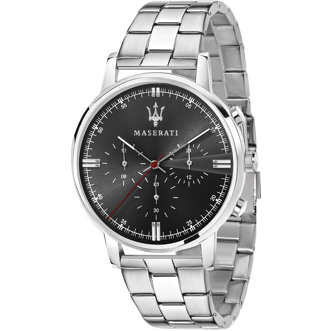 Мужские часы MASERATI R8873630001 классические, круглые, черные и гарантией 12 месяцев