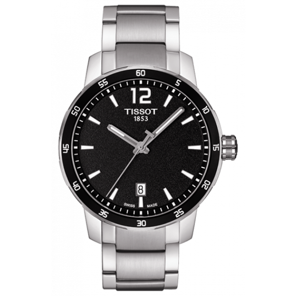 Годинник чоловічий Tissot T095.410.11.057.00 спортивний, чорний та гарантією 24 місяці