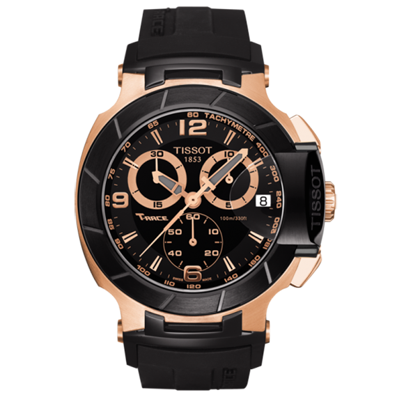 Годинник чоловічий хронограф tissot T048.417.27.057.06 спортивний