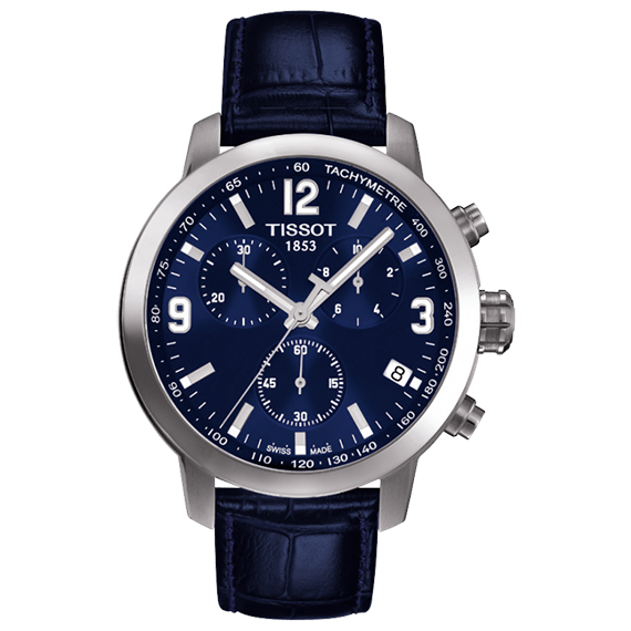 Годинник чоловічий хронограф tissot T055.417.16.047.00 спортивний