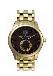 Годинник чоловічий Claude Bernard 64003-37J BRID класичний, круглий, коричневий та гарантією 24 місяці