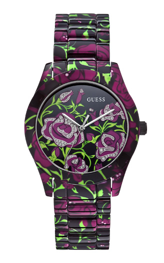 Часы женские Guess w0226L1 fashion, круглые и гарантией 24 месяца