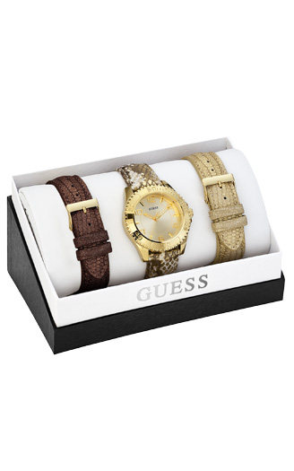 Годинник жіночий Guess W0239L2 fashion, круглий, золото та гарантією 24 місяці