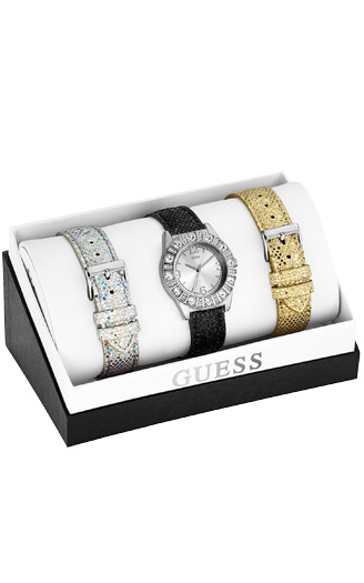 Годинник жіночий Guess W0296L1 fashion, круглий, білий та гарантією 24 місяці