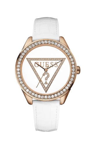 Годинник жіночий Guess W75030L1 fashion, круглий, білий та гарантією 24 місяці