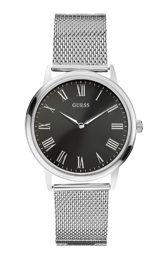 Годинник чоловічий GUESS W0406G1 fashion, круглий, чорний та гарантією 24 місяці